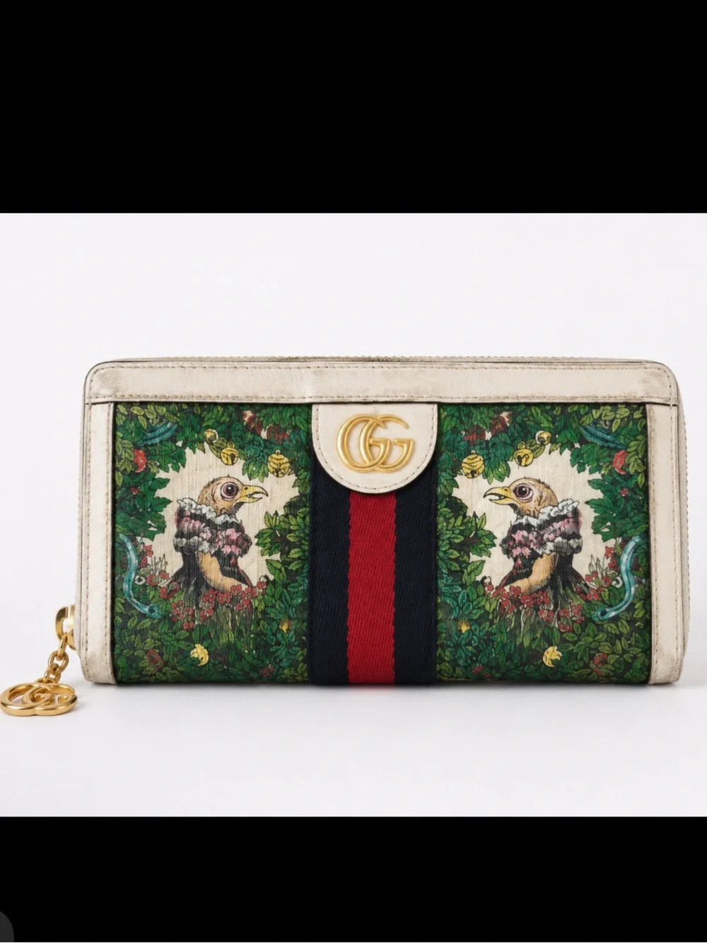 Gucci Japan exclusive collab w/Yuko Higuchi Zippy WALLET with COA - Picture 2 of 16